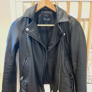 Madewell Ultimate Leather Motorcycle Jacket